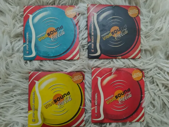 Minis cds Vibe sound Coca-Cola
