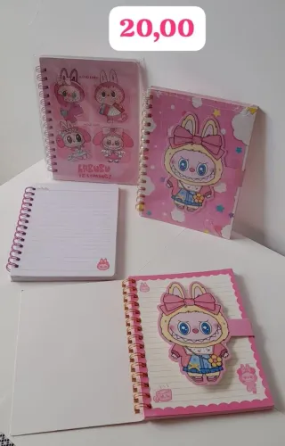 VENDO CADERNO LABUBU