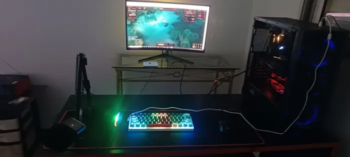 Pc gamer completo + monitor e periféricos