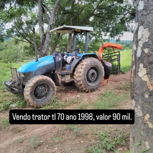Vendo trator New Holland TL 70