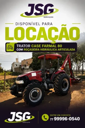 Trator Roçadeira Hidráulica Articulada Lavrale