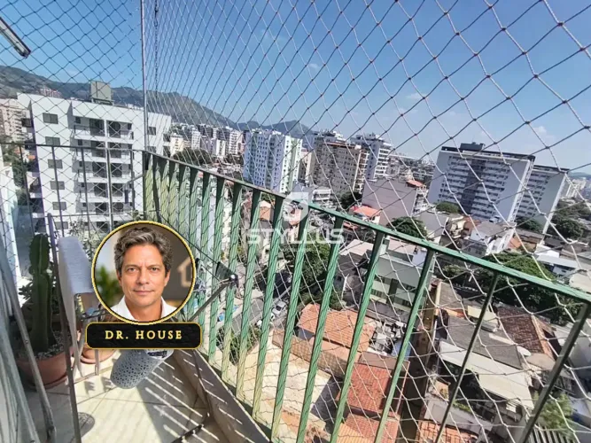 Apartamento Espaçoso com Varanda e Infra Completa no Méier! M37C