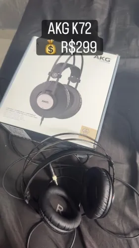 FONE DE OUVIDO AKG K72