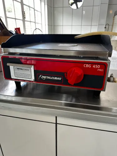 Chapa bifeteira a gás CBG450
