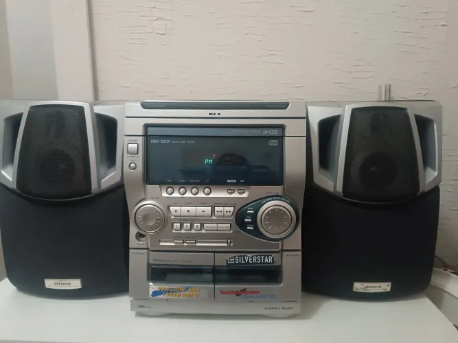 Micro System Aiwa NSX-SZ2 Com Caixas Originais (Leia a Descrição