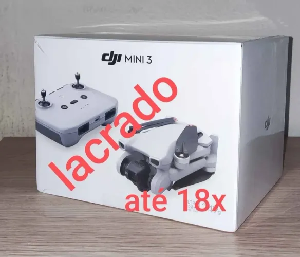 Drone DJI MINI 3 -NOVO- ( lacrado )