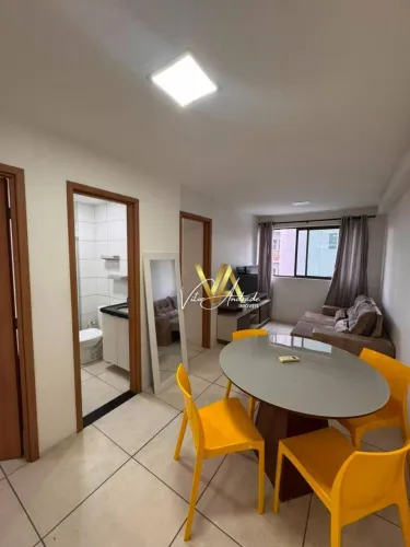Apartamento com 2 dormitórios para alugar, 47 m² - Tamarineira - Recife/PE