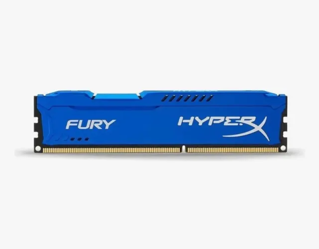 Memória Ram Gamer HyperX Blu. Azul, DDR3, 4GB, 1600MHz - Kingston