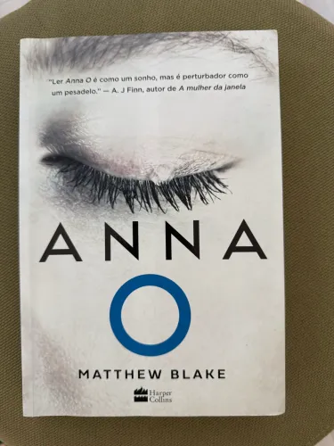Livro ANNA O - Autor Matthew Blake