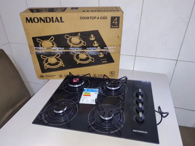 Cooktop a gás Mondial Novo