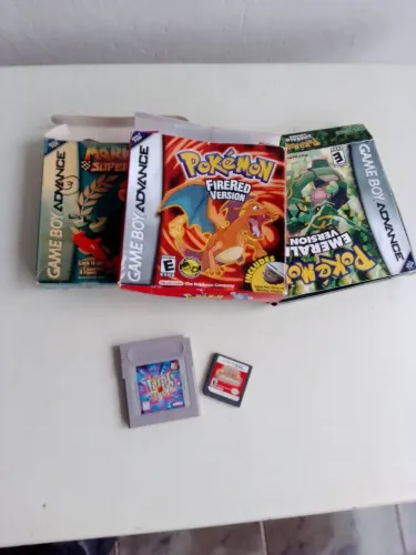 Nintendo lote 2 jogos originais e 3 caixas reimpressa