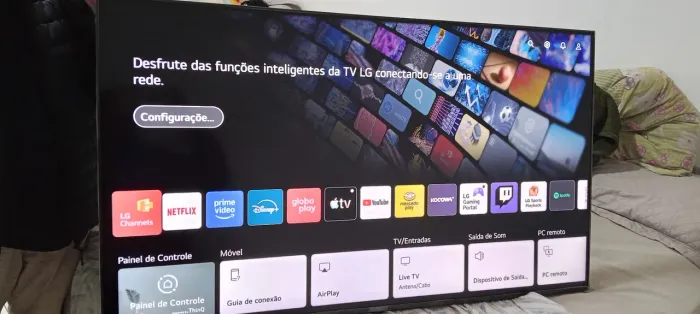 Tv LG 55" smart com Alexa integrada