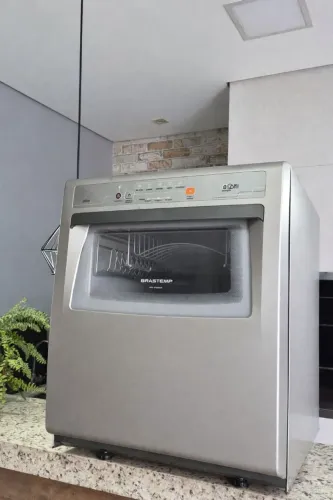 Lava-louças Brastemp Ative 8 Serviços Prata 110v