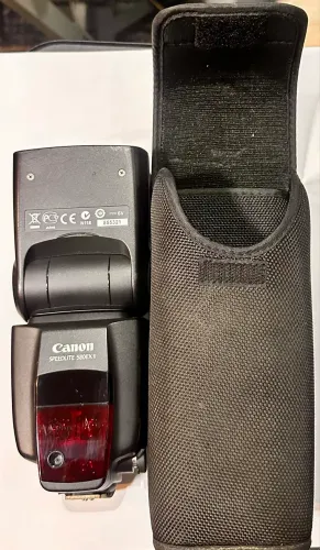 Flash Canon Speedlite 580EX II - Muito Conservado (Preço para Vender Rápido)
