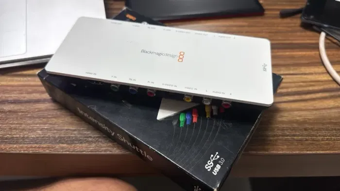 Placa De Captura Blackmagic Intensity Shuttle Usb 3.0