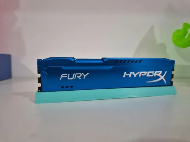 Memoria Ram 8gb DDR3 1600mhz Hyperx com dissipador azul