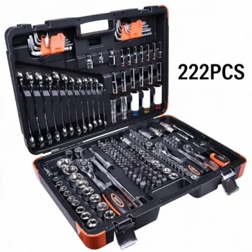 Achadinho da Shopee! Jogo de Ferramentas Master 222 Peças - Maleta Completa Profissional