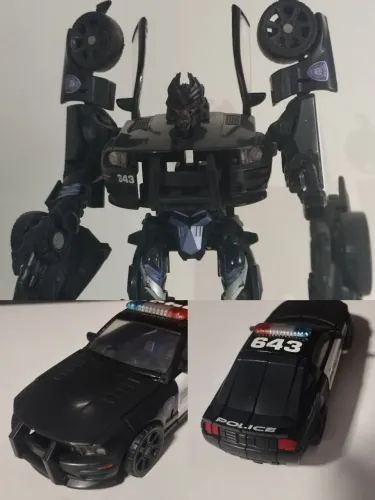 Miniatura Raríssima Barricade Acition Figure Transformers de 2006 Hasbro R$:600 Reais