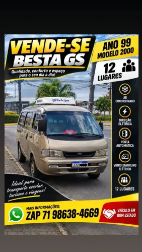 Kia Motors Besta Furgão 2.7 Diesel 2000