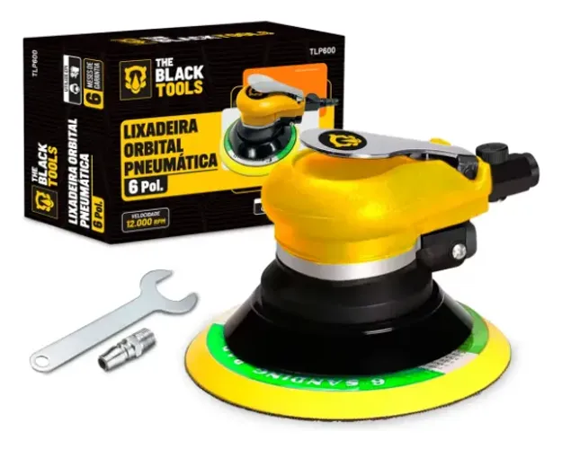 Lixadeira Pneumática Roquite Orbital 6 Pol Profissional