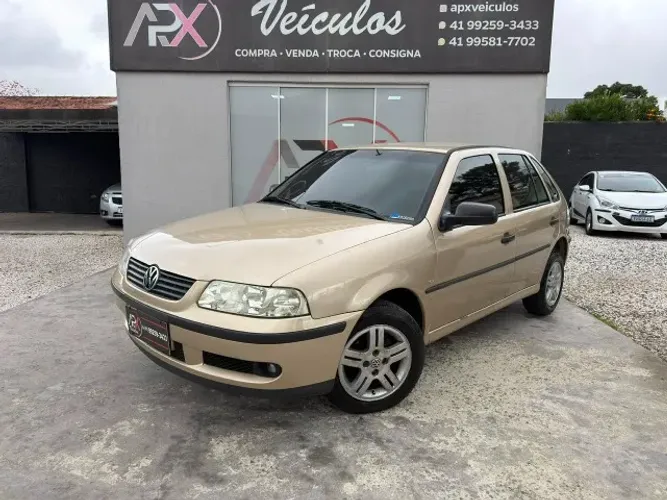 Volkswagen Gol Geração III Plus 1.0 MI 16V Gasolina Mec. 4P 2001