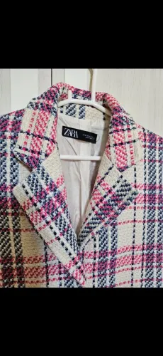 casaco sobretudo feminino da Zara, nunca usado