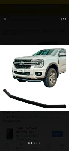 Vendo  engate reboque removivel e protetor baixo ranger modelo novo