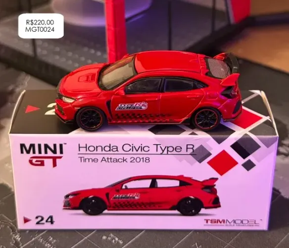 MiniGt - N.024 - Honda Civic Type - R