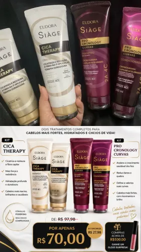 Promoção Kit Siáge | Nova cidade | Entrega rápida