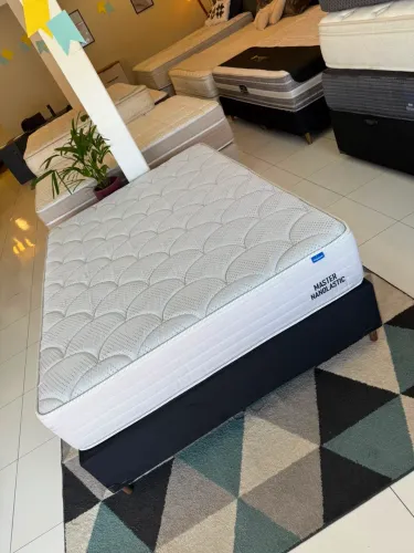 Cama box de Casal ORTOBOM SEMINOVA TOP - ENTREGAMOS