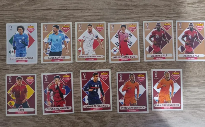 Figurinhas Legends 2022