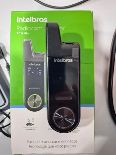 Radiocomunicador RC 6 Mini Intelbrás