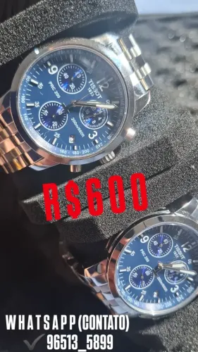 Relógio Tissot Prc 200 Fundo Azul Funcional __ Te Entregamos