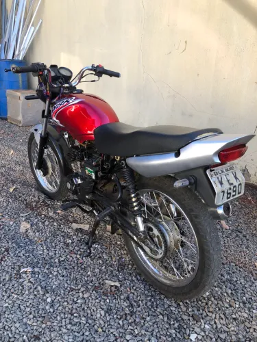 Yamaha YBR 125K 2001 vermelha
