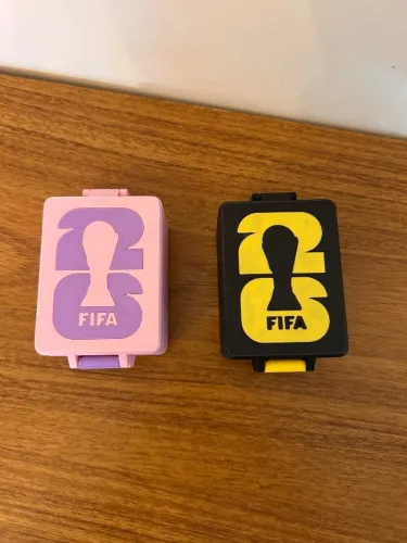 Porta figurinhas copa