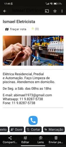 Ismael eletricista