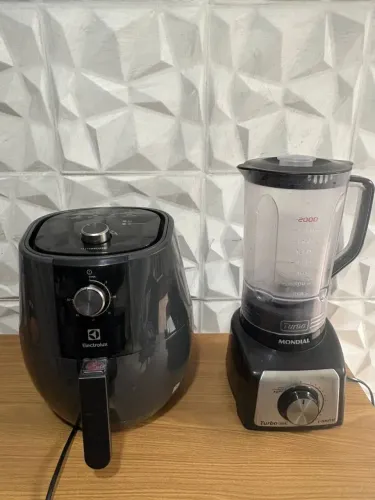 Kit liquidificador e Airfryer top