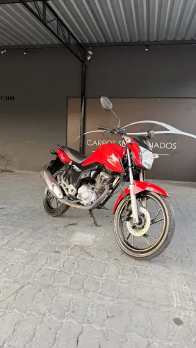 Honda CG Fan 160 2024 Vermelha - C4 Motors