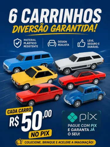Vendo carrinhos clássicos dos anos 90 R$ 50 reais a unidade 
