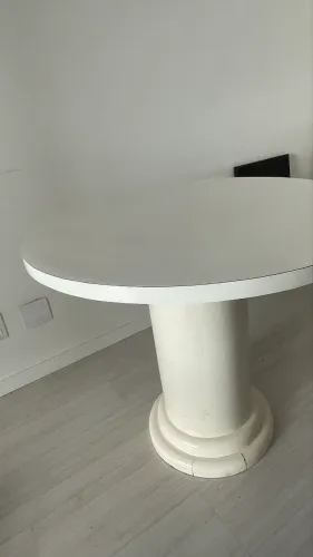 Mesa de jantar redonda 80 cm x 80 cm
