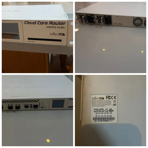 Roteador Mikrotik CCR1072-1G-8S+ 