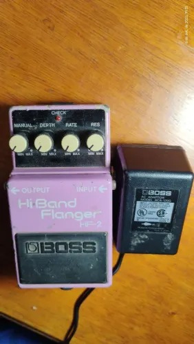 VENDO PEDAL FLANGER HF-2 BOSS JAPONÊS ORIGINAL!
