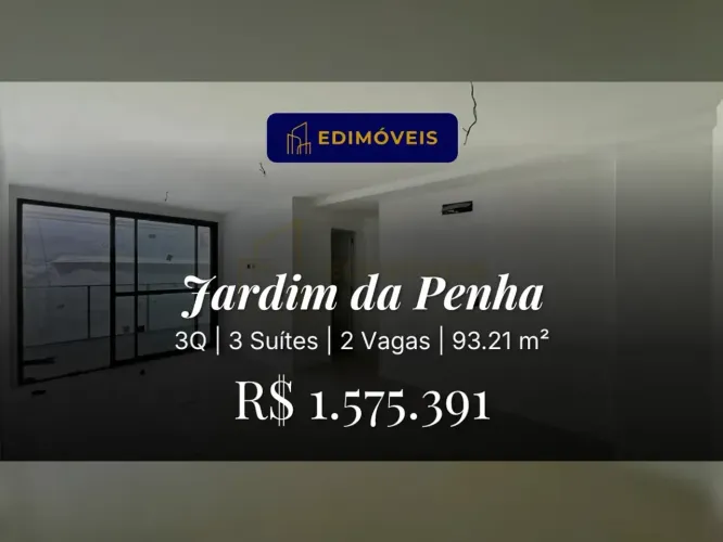 Jardim da Penha| Apartamento 3 suítes com alto padrão e conforto