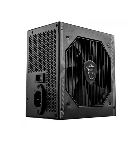 Fonte MSI MAG A650BN, 650W, 80 Plus Bronze, PFC Ativo, Black