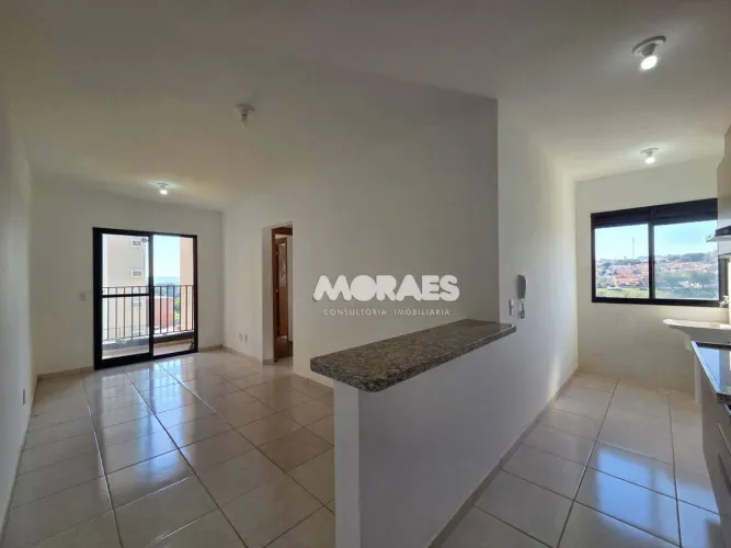 Apartamento com 2 quartos para alugar, 53 m² por R$ 1.900/mês - Vista Água Comprida - Baur