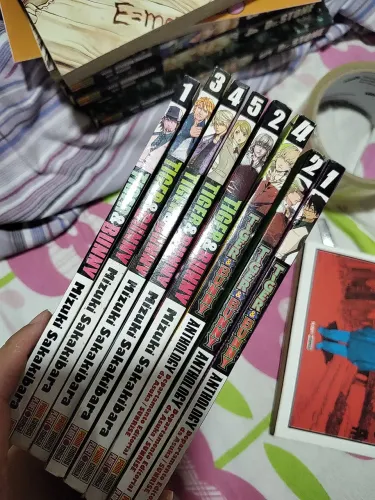 Tiger & Bunny variados & Drifter vol 1 a 3