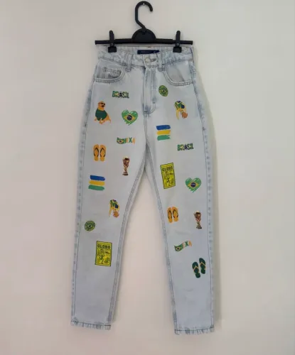 Calça personalizada copa do mundo