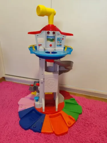 Torre e Carrinhos Patrulha Canina