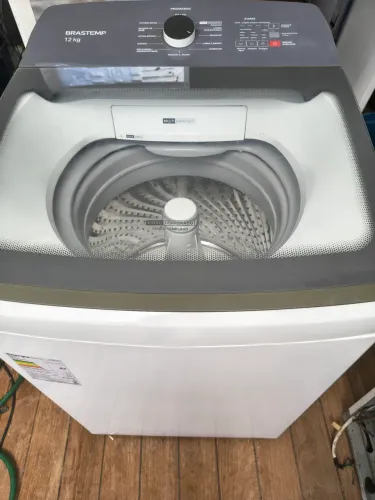 Máquina de lavar 12kg Brastemp