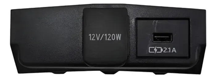 Tomada  Usb 12v Toyota Corolla 2023 Preto
